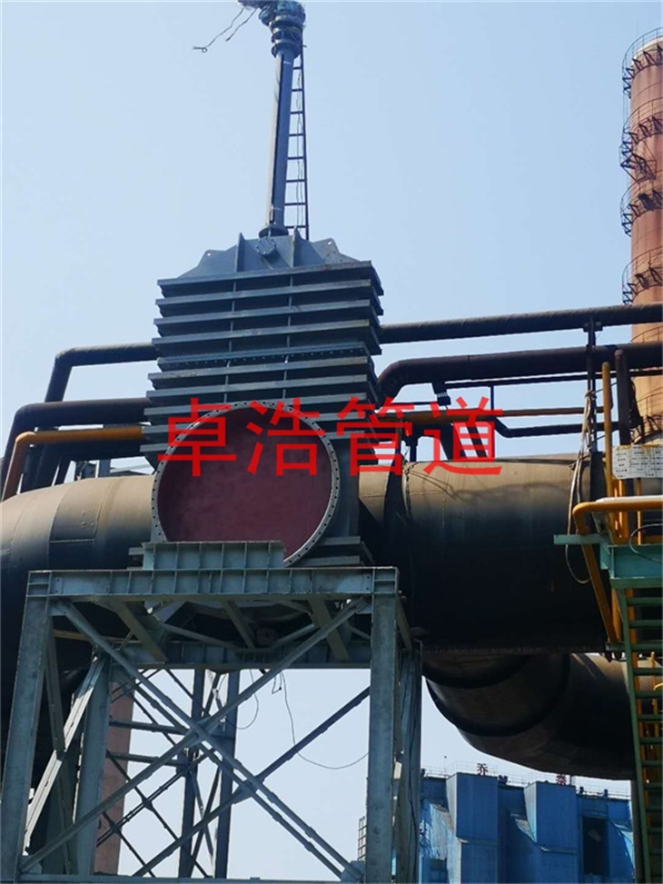 天津 DN2600 高炉煤气带压开孔 70MPA